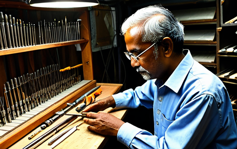 플룻 리페어 서비스 - **Prompt:** A close-up, highly detailed shot of a young adult Bengali flutist, a woman, her face etc...