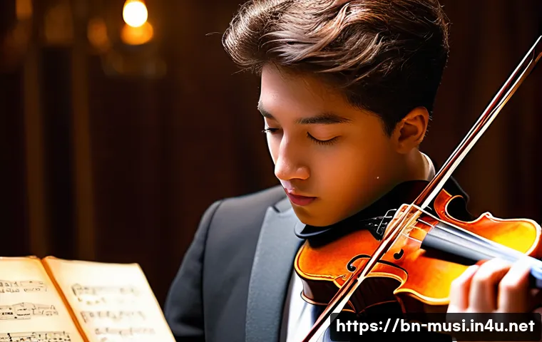 바이올린 연습 자세 관련 이미지 2